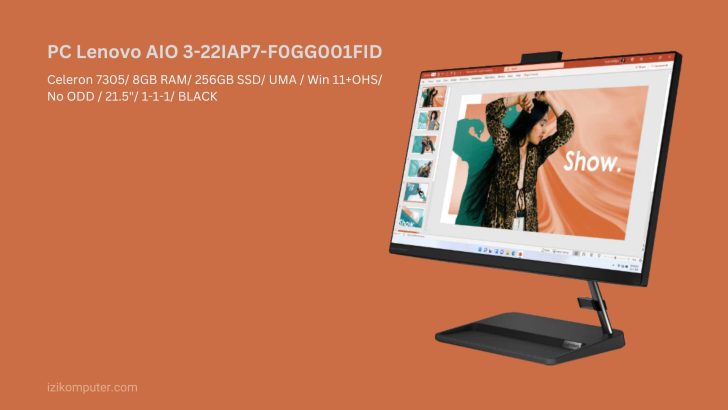 PC Lenovo AIO 3-22IAP7-F0GG001FID