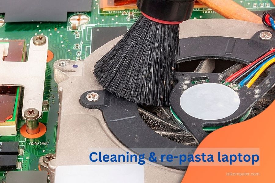 Cleaning dan re-pasta laptop - 900x600px