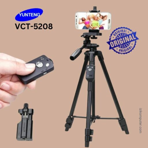 Tripod Yunteng VCT 5208 Original Remote Bluetooth - 1